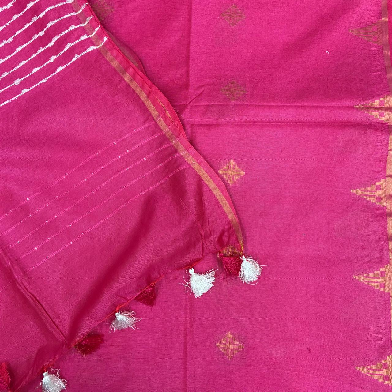 Bhagalpuri Silk Dobby Saree #4