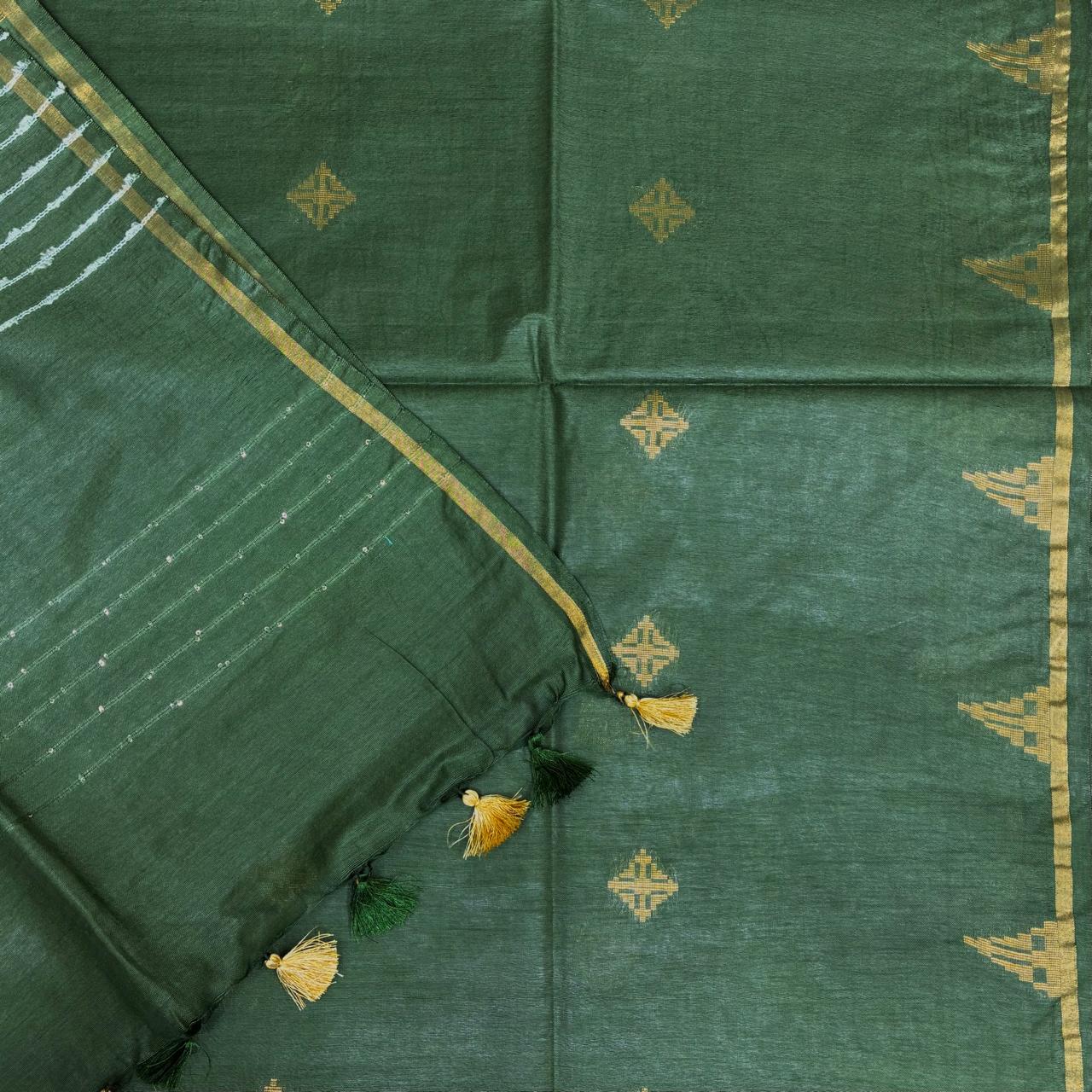 Bhagalpuri Silk Dobby Saree #3