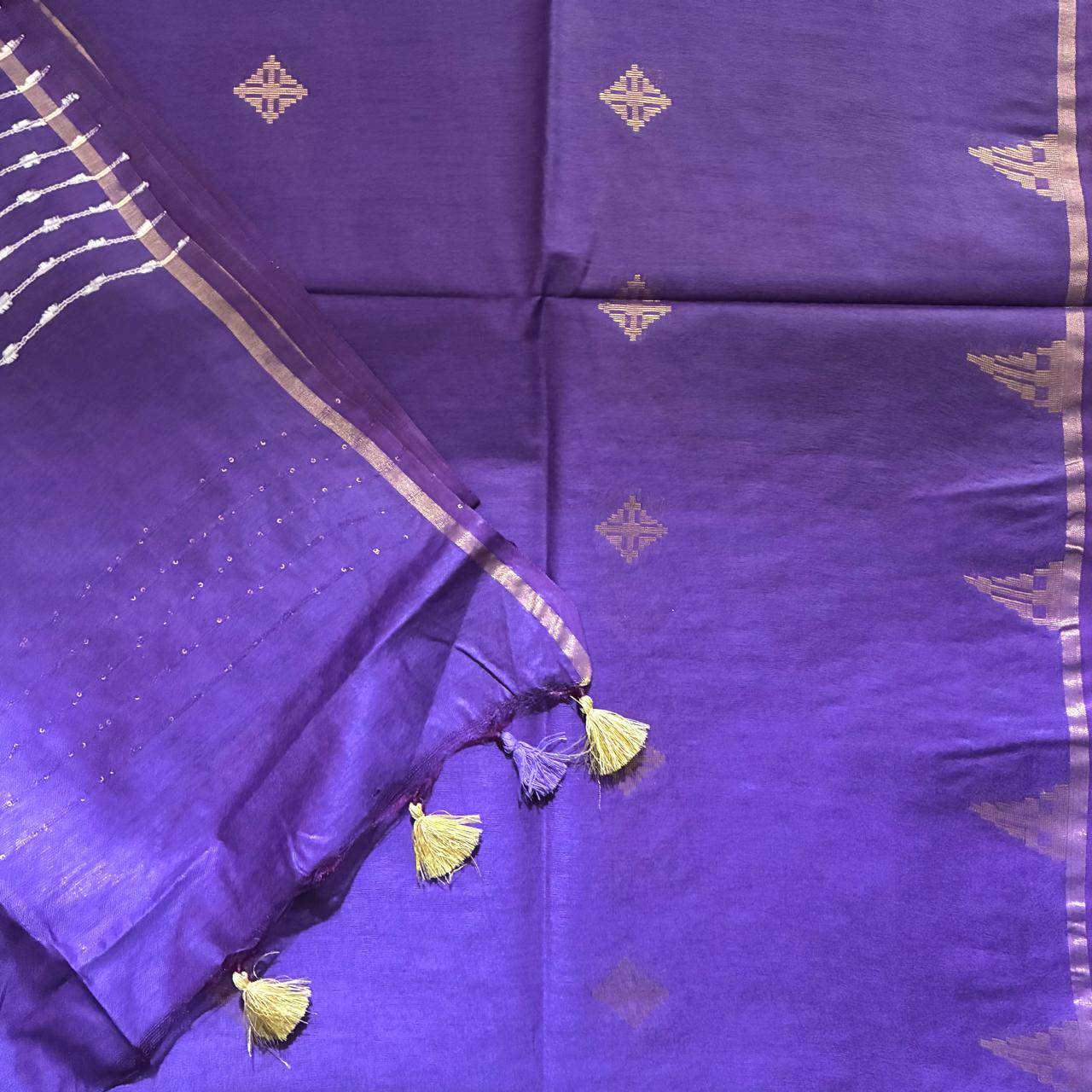 Bhagalpuri Silk Dobby Saree #1