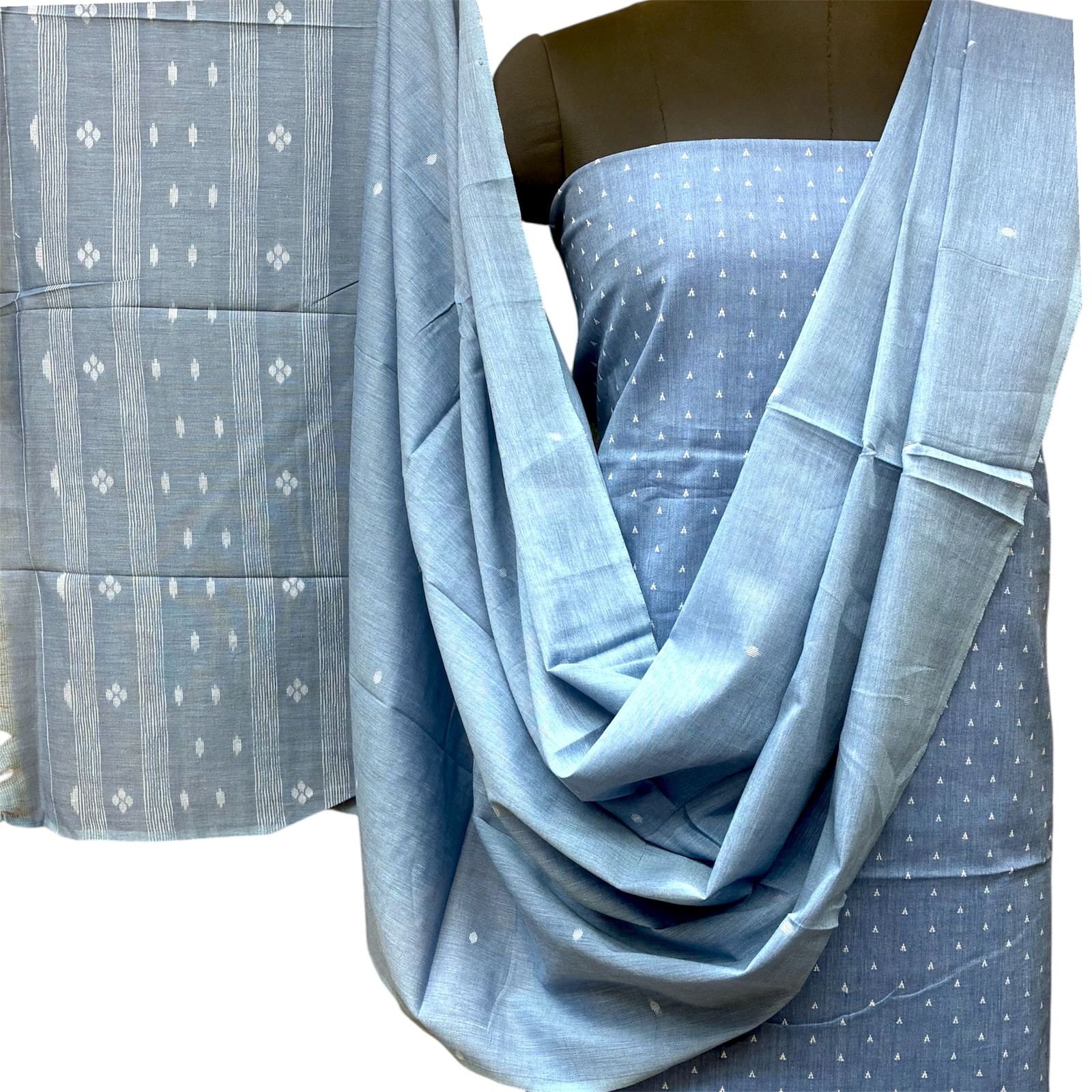 Cotton Handloom Dobby Suit Set #2