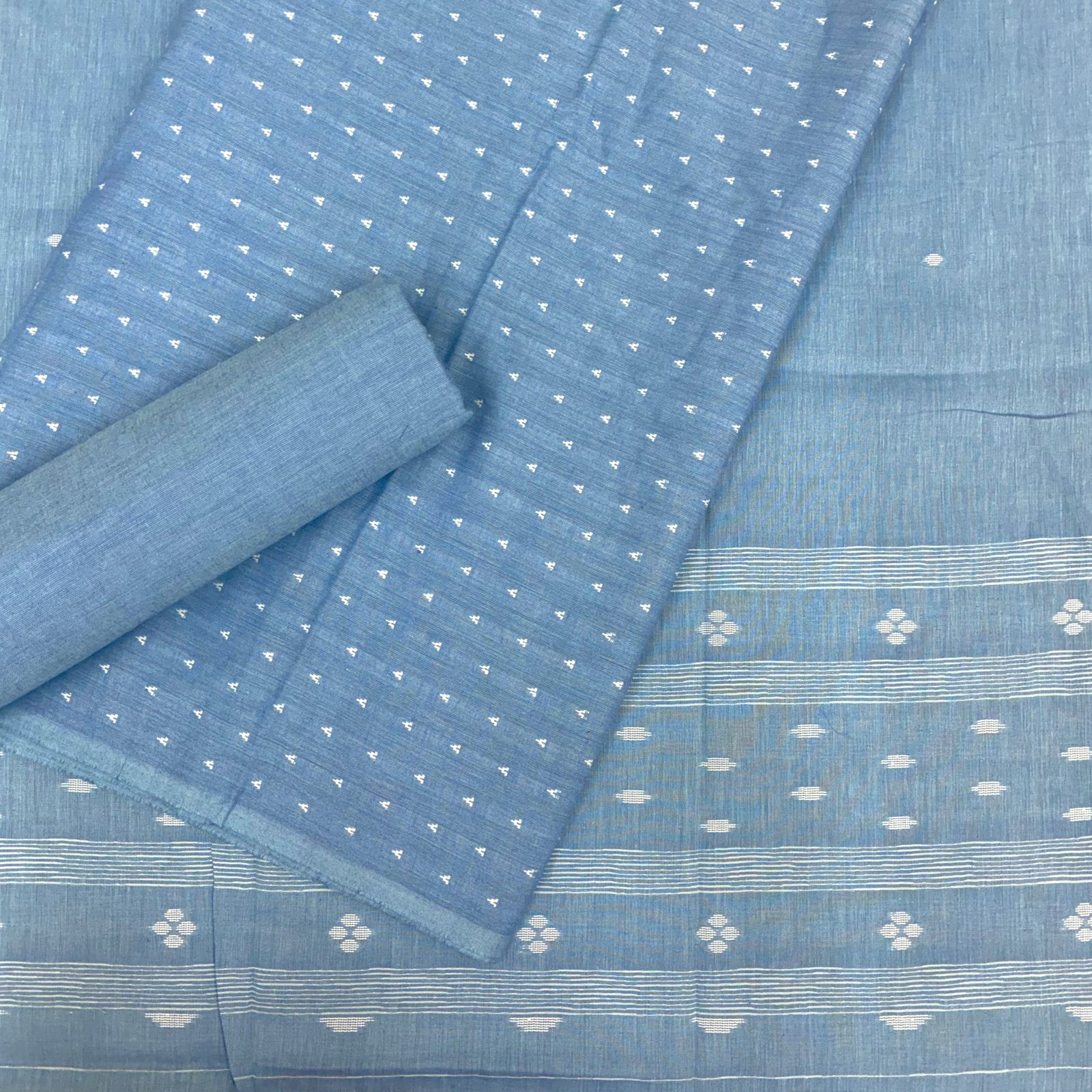 Cotton Handloom Dobby Suit Set #2