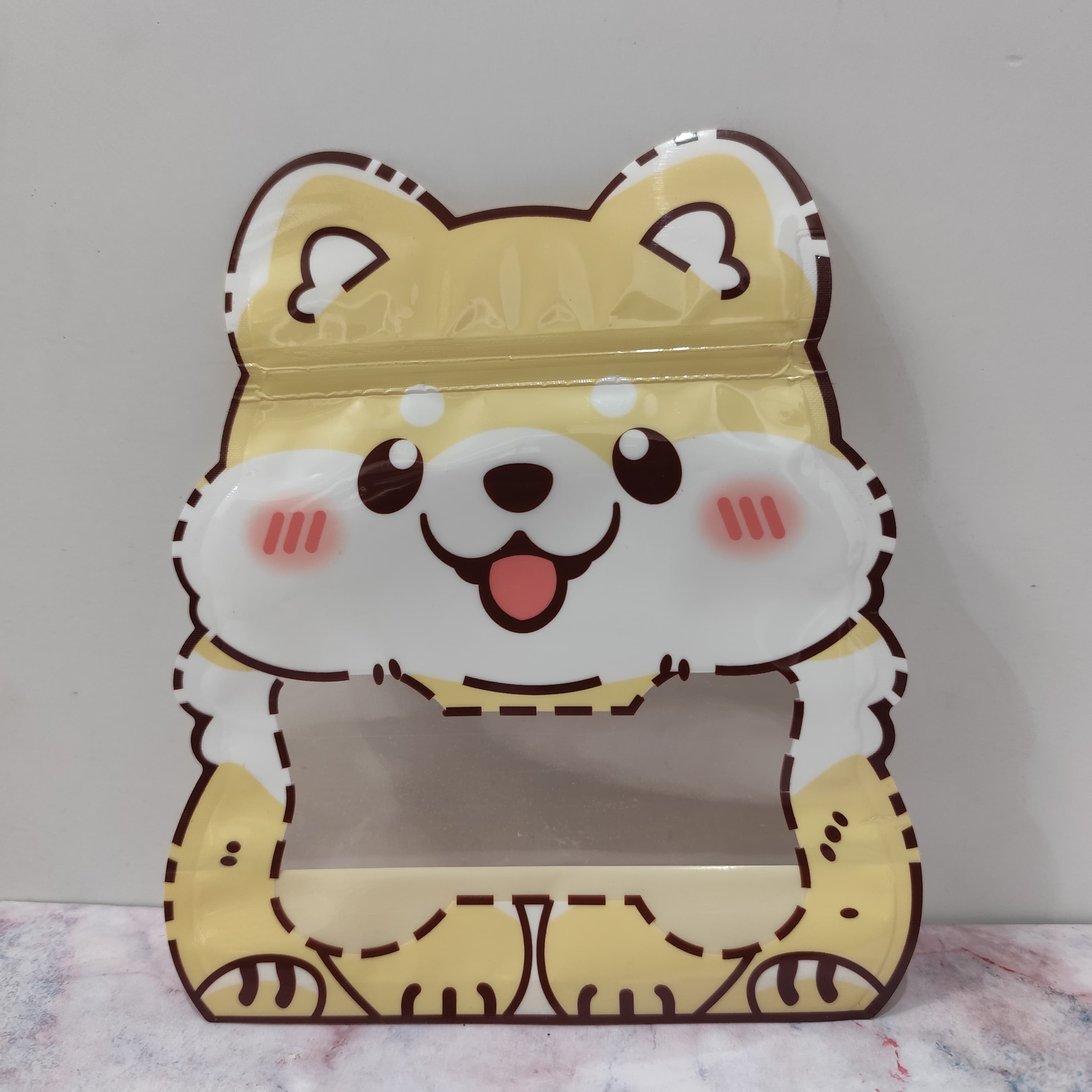 Dog Zip Lock Pouch(Approx 8x7 Inch )