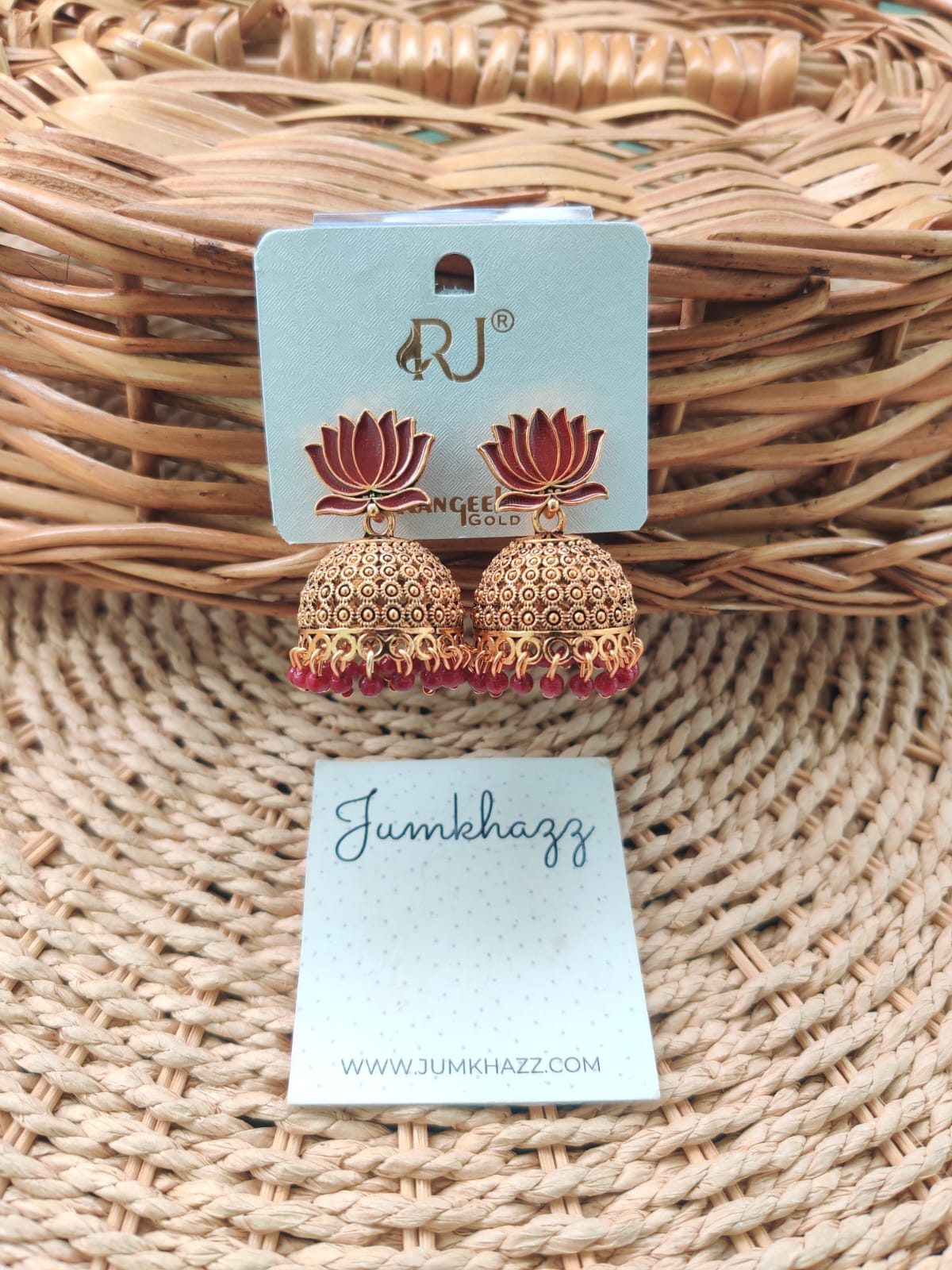 Antique Lotus Jumkha (JBJ815)