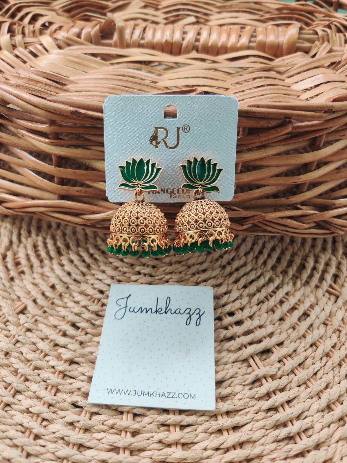 Antique Lotus Jumkha (JBJ815)