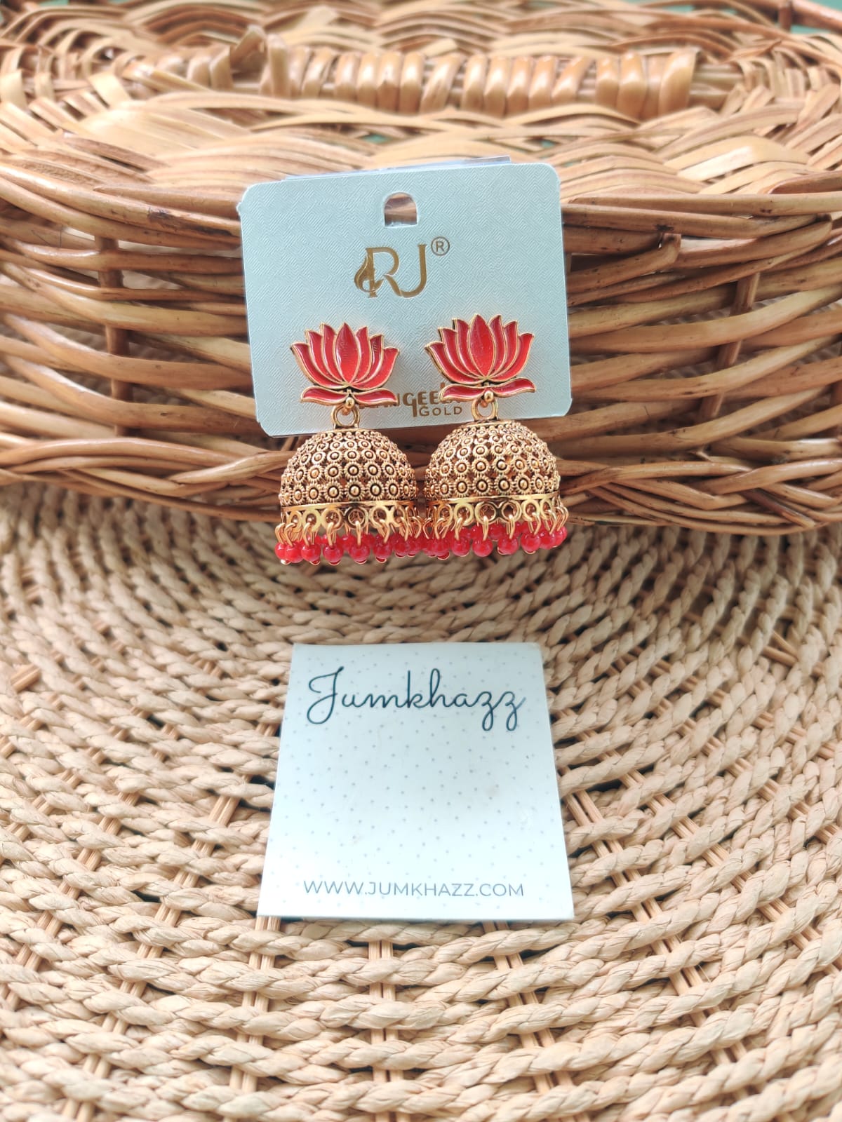 Antique Lotus Jumkha (JBJ815)