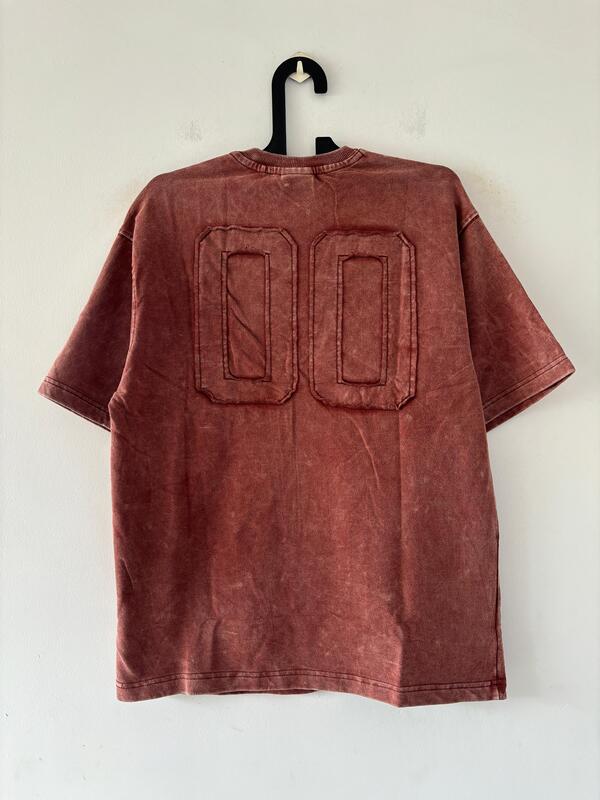 Garnet Haze acid-washed tee