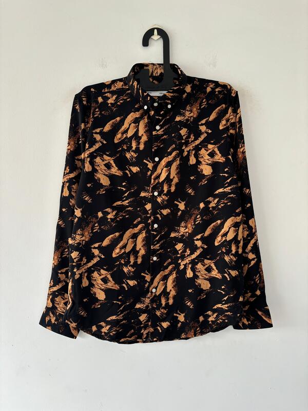 Amber blaze viscose shirt