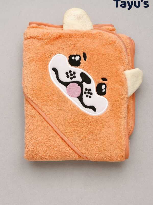 Microfiber Cap Towel-Dog print