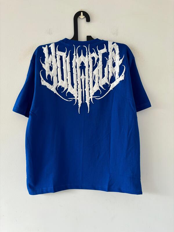 Royal blue oversized tee