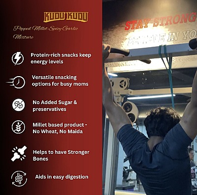 Kudu Kudu Popped Spicy Garlic Mixture