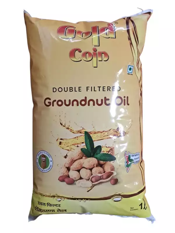 GOLD COIN GROUNDNUT OIL 1L