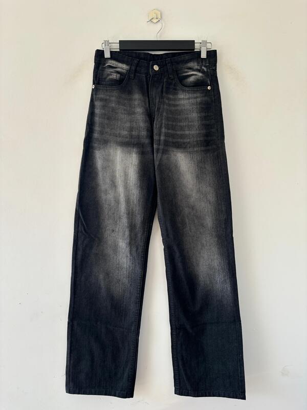 Eclipse black straight fit jeans
