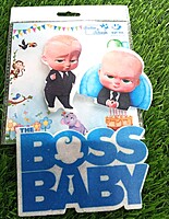 Edible wafer cuts Boss Baby