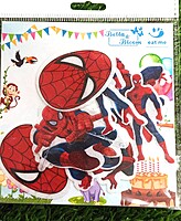 Edible wafer cuts Spiderman