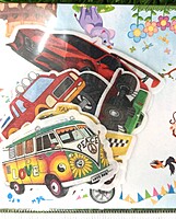 Edible wafer cuts Vehicles