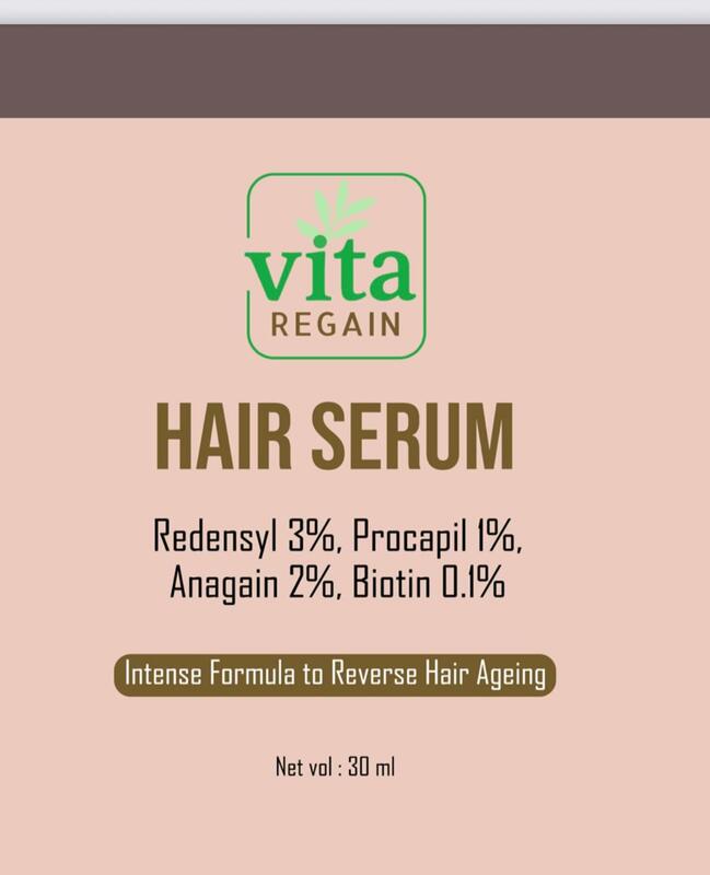 Vita Regain Advanced Hair Growth Serum | Redensyl, Procapil & Anagain Complex