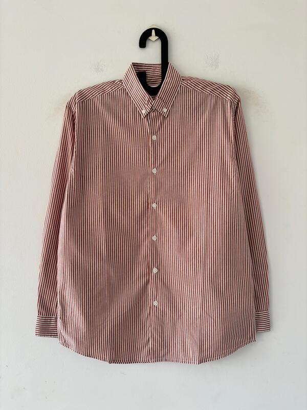 Crimson oldmoney stripes shirt