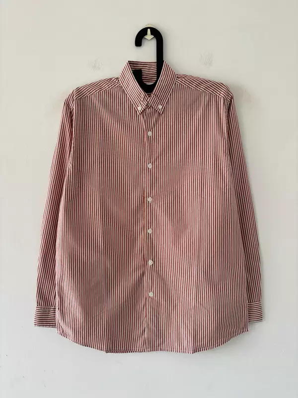 Crimson oldmoney stripes shirt