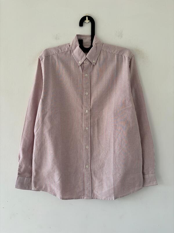 Pink oldmoney stripes shirt