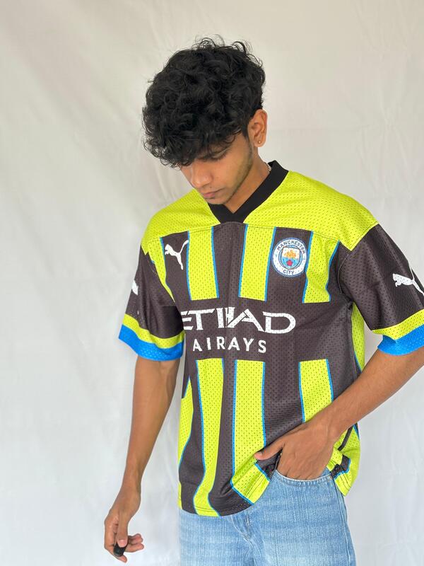 Manchester City Neon Edge Jersey