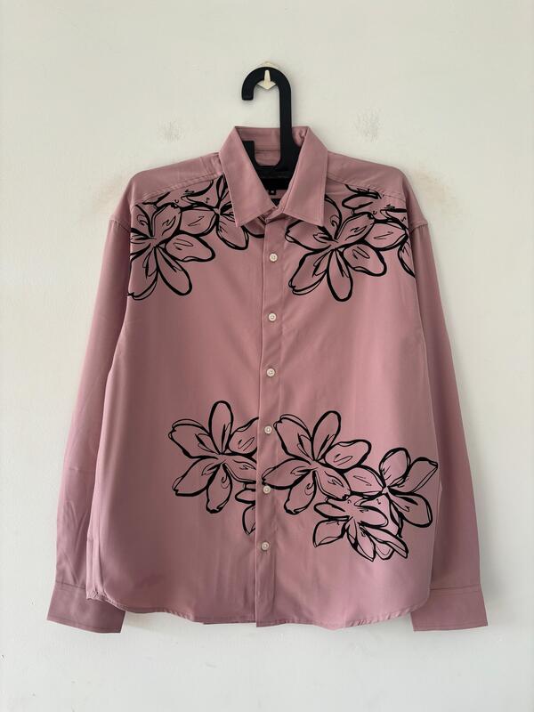 Dusky Rose Bloom Shirt