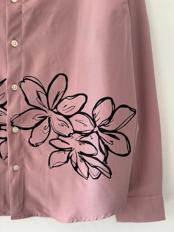 Dusky Rose Bloom Shirt