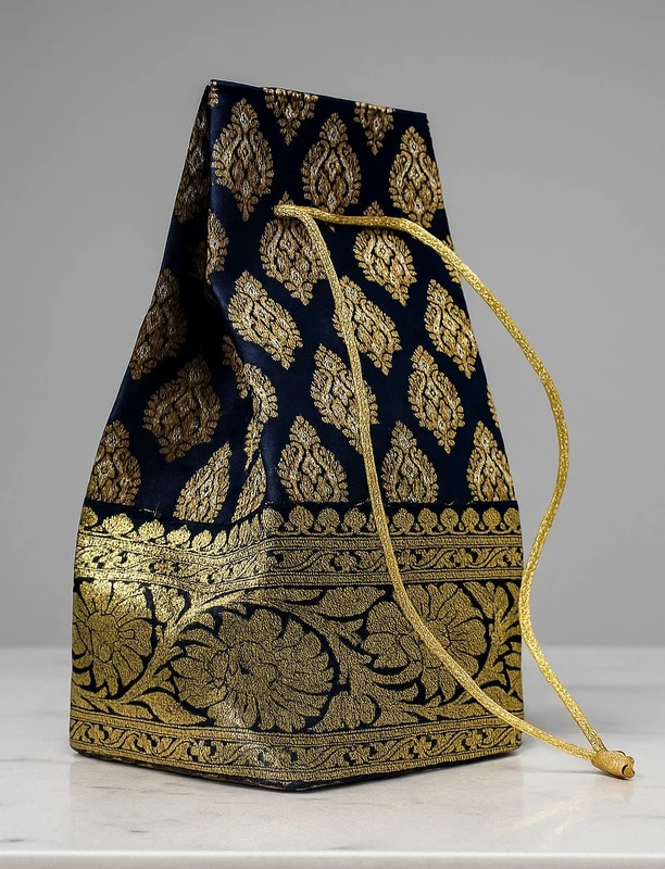 Potly Choakor Dark blue(Golden)