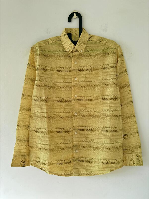 Safari stripe printed shirt