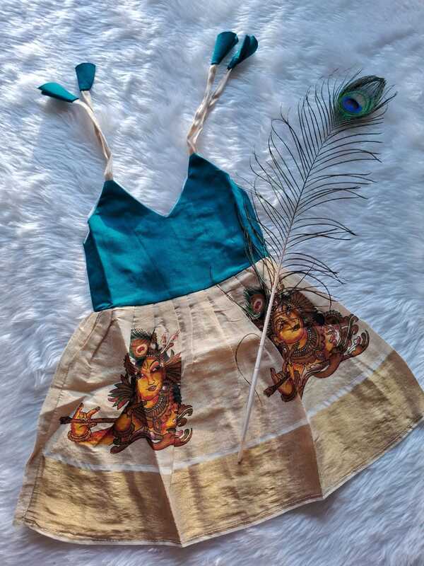 Ethnic Wear cotton knot frocks