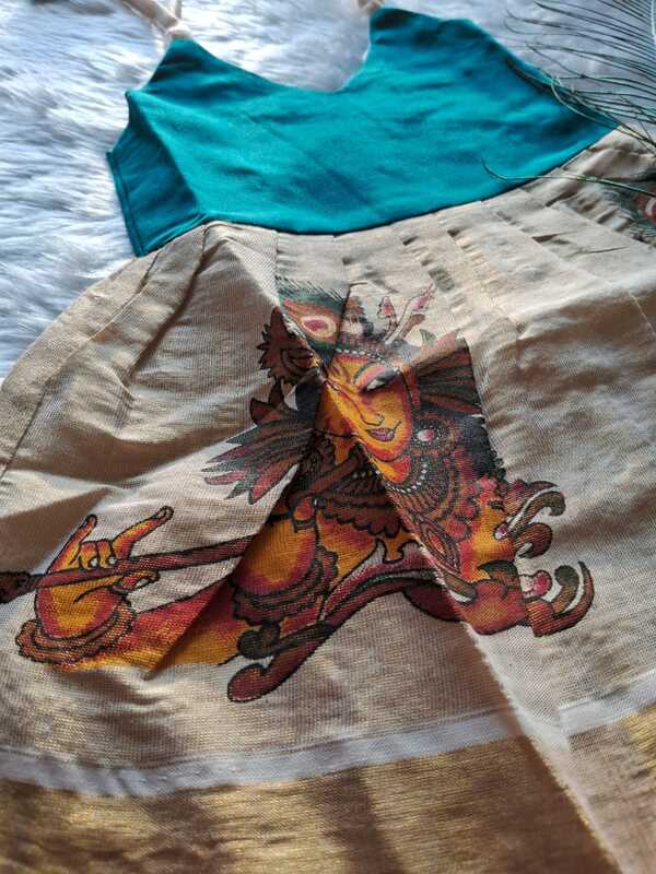 Ethnic Wear cotton knot frocks