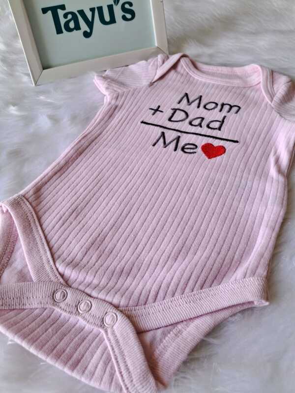 Cotton Baby Romper-Pink