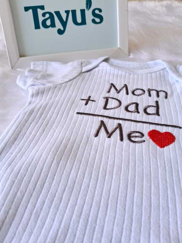 Baby Cotton Romper-Blue