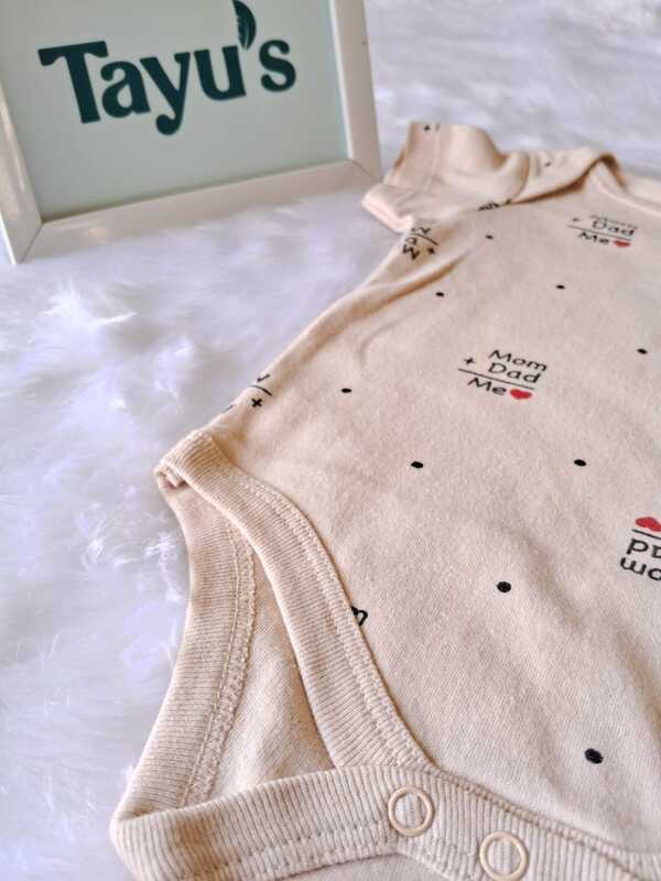 Cotton Romper-sandal