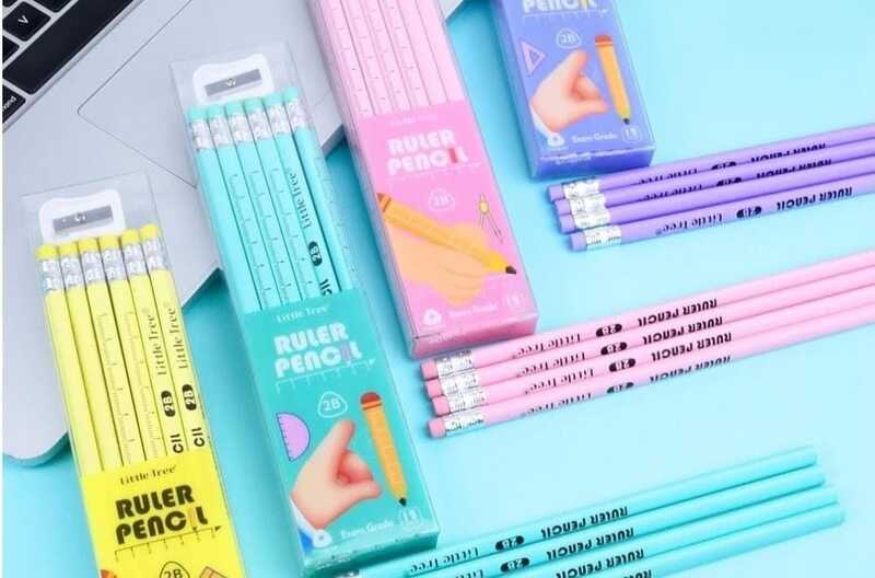 Little Creative Pencil (12 - with eraser & sharpener)