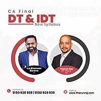 CA Final DT IDT Regular Batch Combo