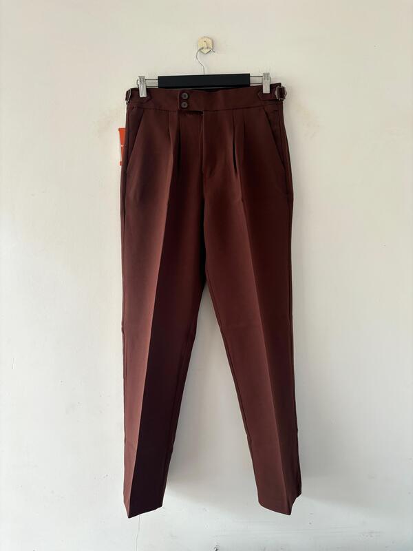 Chestnut brown gurkha pant