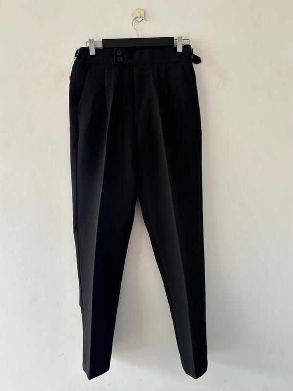 Shadow black gurkha pant