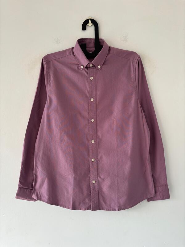 Mauve solid shirt