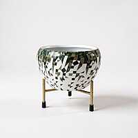 Artistic Green Mosaic