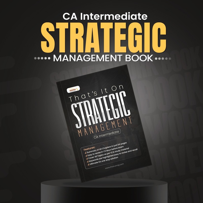 Thats It on Strategic Management - CA Inter