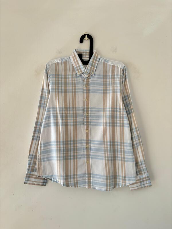 Sky & white flannels