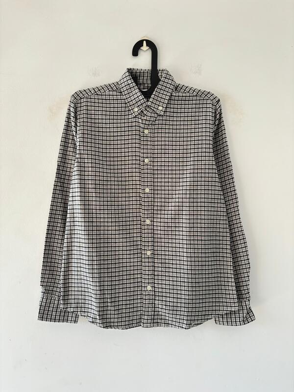 Monochrome Grid flannels