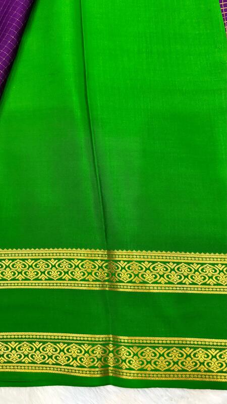 Pure Mysore Silk with Bentex Border saree