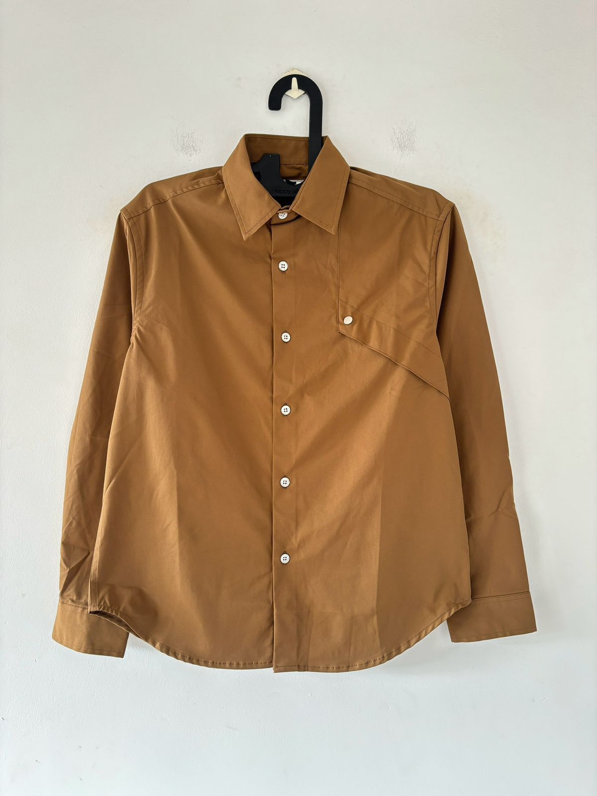 Caramel brown oversized shirt