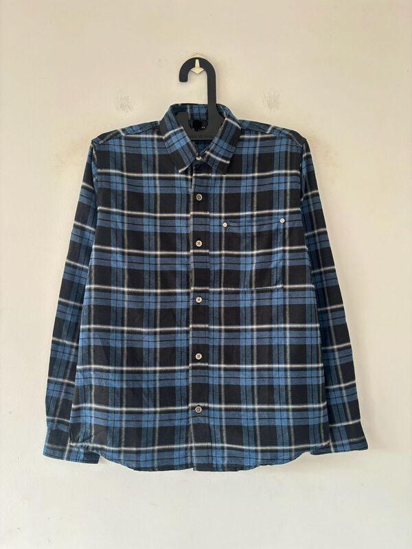 Midnight blue flannels