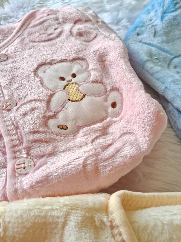 Baby Full Suit-Winter wear Pink 3 Months-15 Months