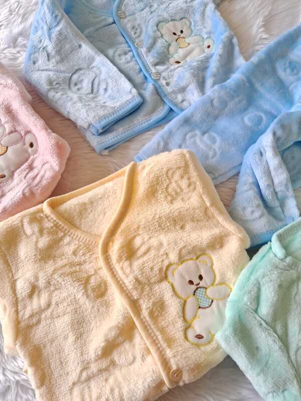 Baby Full Suit-Winter wear yellow 3 Months-15 Months