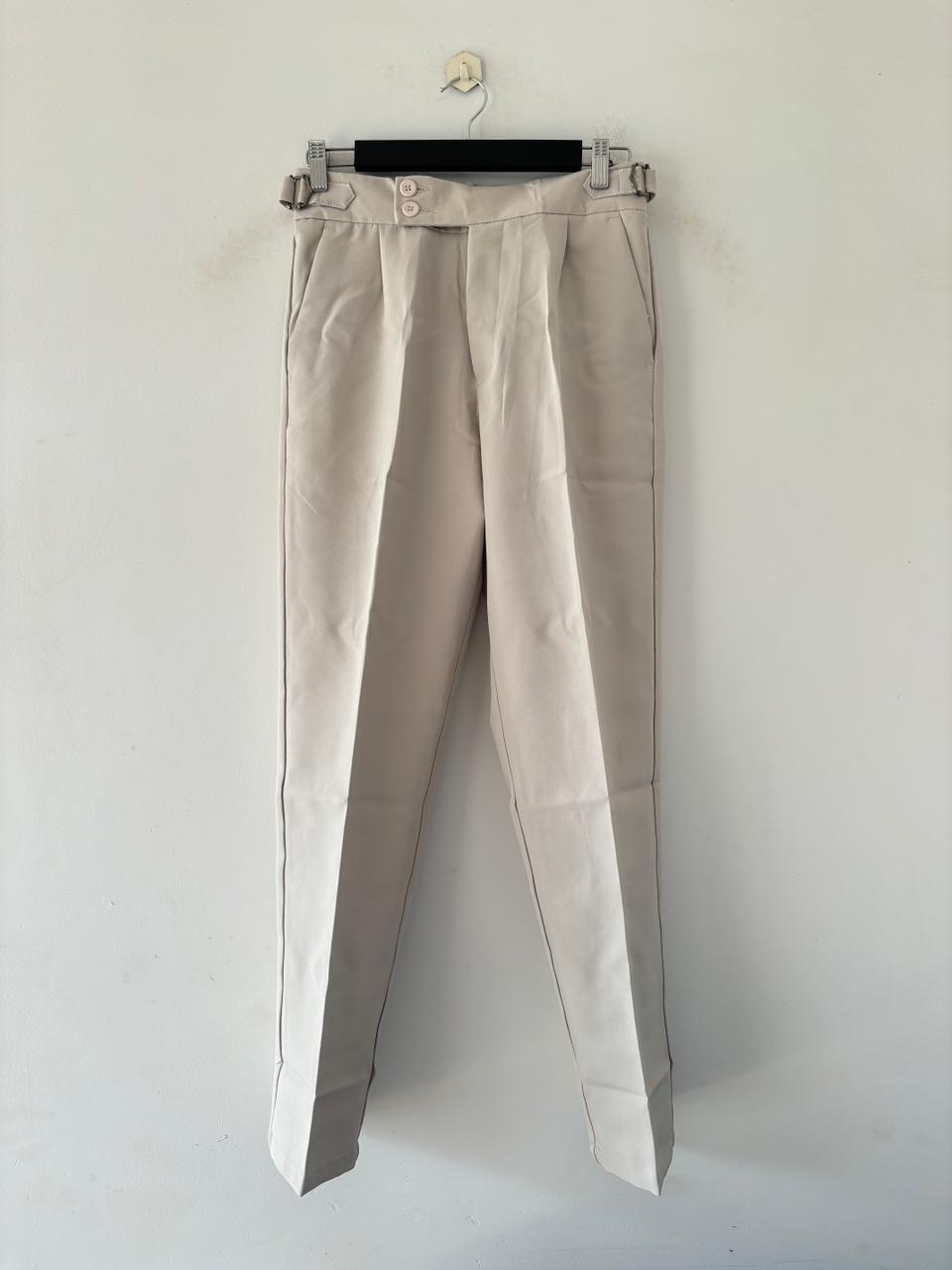Cream gurkha pant