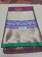 Pattu Saree with Purple Colour