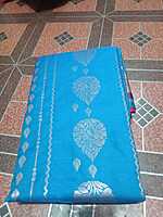 Pattu Saree with Blue Colour